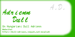 adrienn dull business card